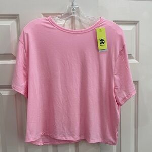 All in Motion Light Pink Relaxed Tee